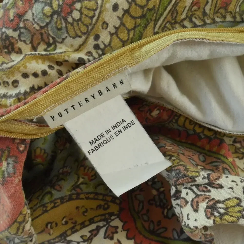 Pottery Barn Zia Pillow Sham 19